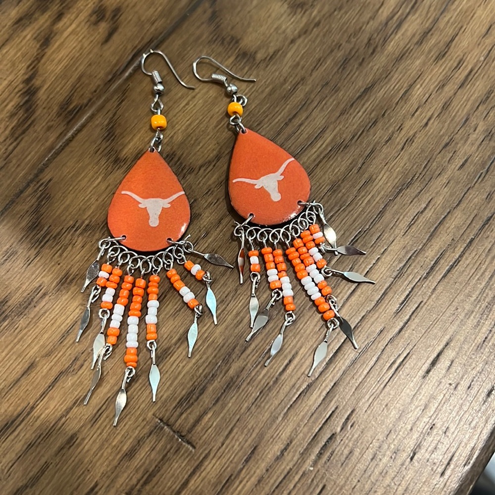 Texas Longhorns Earrings